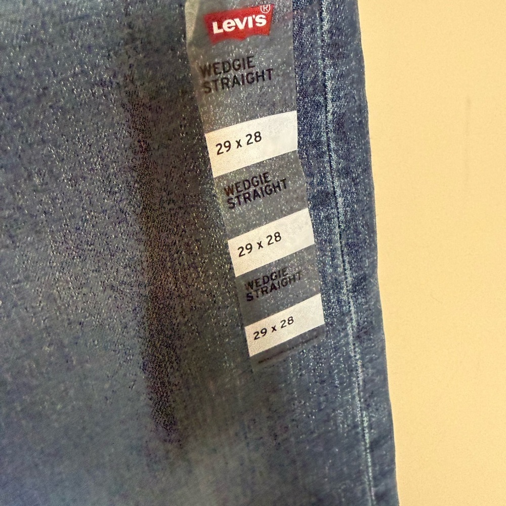 Levi's wedgie high rise Straight Jeans - Picture 5 of 6